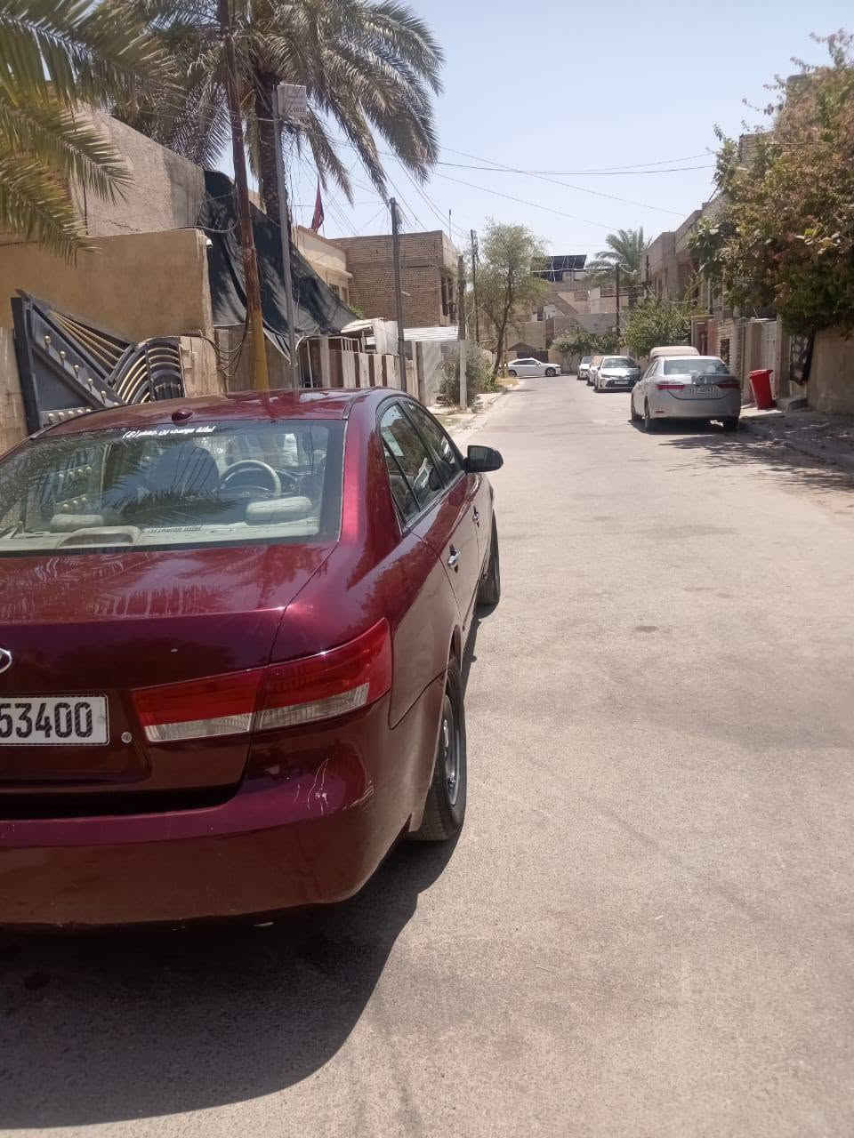 سوناتا وارد امريكي موديل ٢٠٠٧ تبريد شغال محرك ٢٤٠٠ تبديل جديد رقم بغداد والسيارة باسمي السعر ٩٦ ورقة وقابل للتفاوض للاستفسار الاتصال على الرقم ***********
