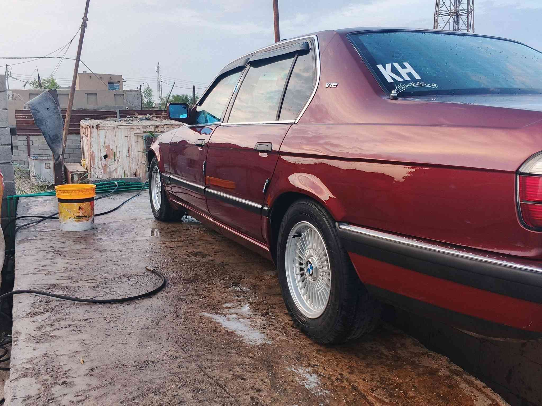 بي ام دبليو 750 • موديل ٩٢ • رقم بغداد
