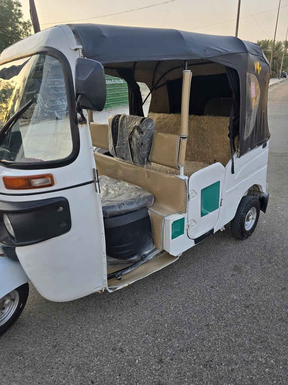 على بركه الله تكتك للبيع
الموديل 2021 لون ابيض رقمها واسط بسمي تحويل ثاني يوم 

الضرر صفحه اليسرة مرجعه حار  +الدوس معمرات +المكينه بوش وبست فقط 
كل ناقص ماعوزها ........
الموقع واسط العزيزية 

للاستفسار على السعر الاتصال على 👇

 ***********  اتصال و واتساب 

  ***********  اتصال
