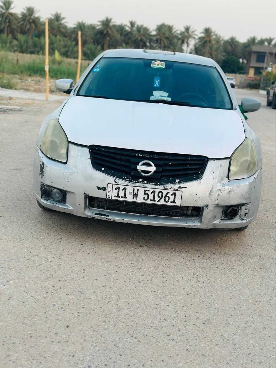 السلام عليكم 
نيسان مكسيما 2008 SE
مكينه سته سلندر 3500 
مكينه كير تبريد خير من الله 
رقم بغداد باسمي سنويه ل2031
سياره نضيفه وخير من الله دواخل جديده وكلشي موضح بالصور بيها جراد بالجاملغات الاماميه والبنيد اني غلفته الصوره قبل التغليف موجوده 
السعر 68 ورقه وبيها مجال حك الجيه 
عنواني بابل محلويل 
***********
*********** حلة, بابل
