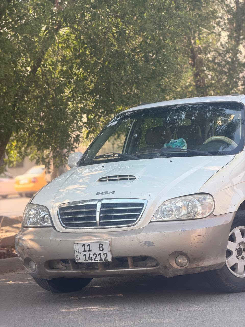 السلام عليكم
كيا كرنفال 2004 للبيع
مكينة 2900 كاز كير جديد خير من الله
عدد الركاب 9
هزة جديدة و السنوية لل29 
السعر 54 ورقة وبيه مجال
للتواصل ***********
