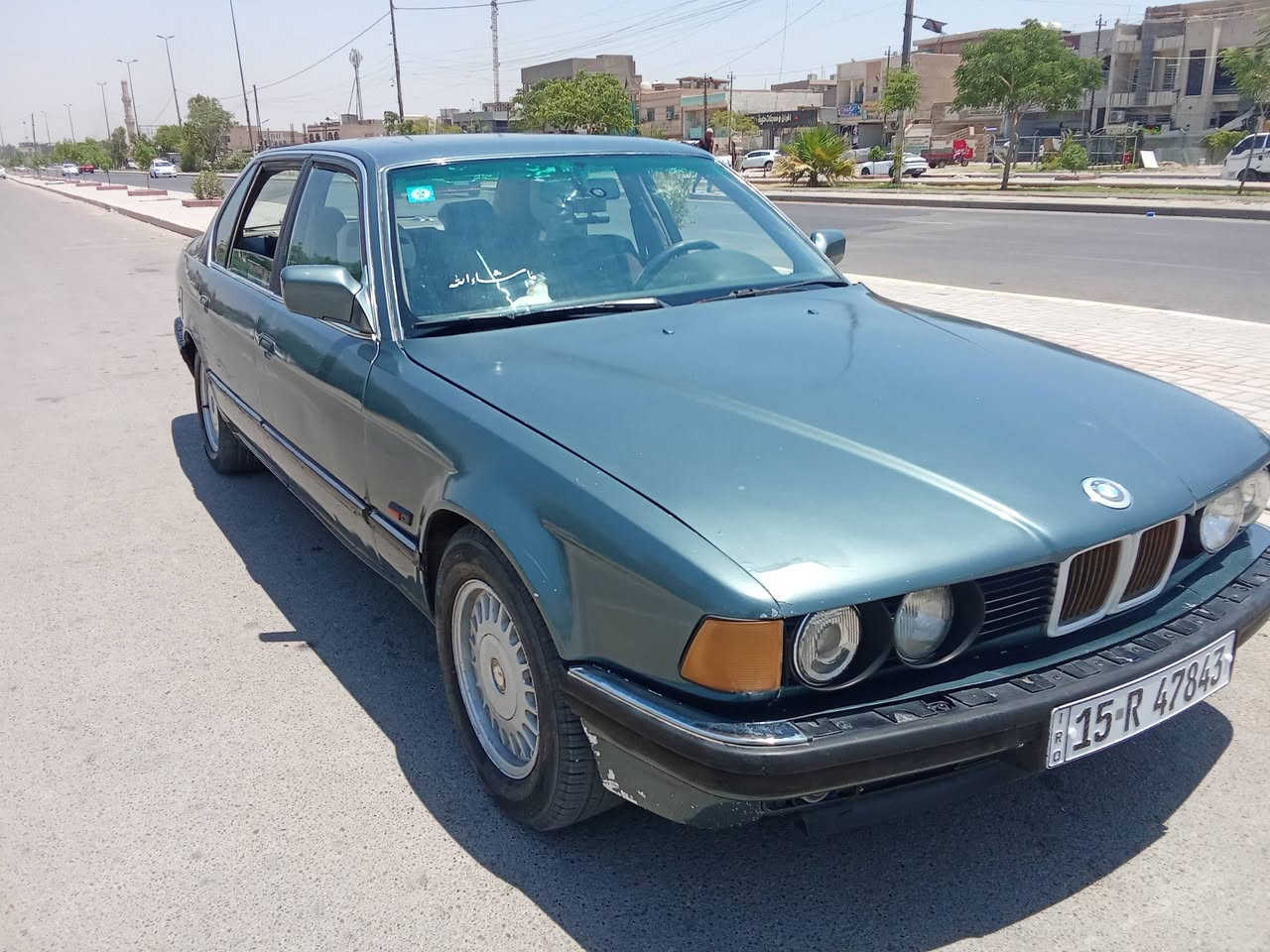 للبيع – BMW 735 موديل 1993
المحرك: جيد 6V
 الكير: جيد
 جميع الكهربائيات شغالة 100%
 داخلية نظيفة ومرتبة
 مسجل شاشة
مصبوغه عام 
 الصدر والدبلات بنسبة 70%
 بيها خياسيات بسيطه
السعر 38 وبيهه مجال
مكاني بغداد
***********
