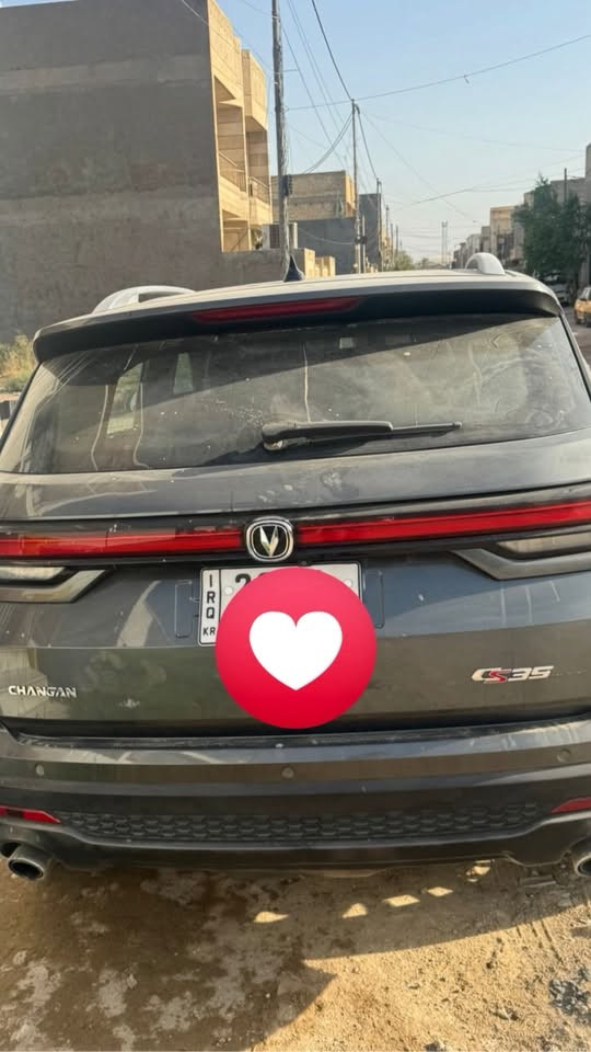شنانجان cs35 موديل 2023 رقم اربيل السياره باسمنه وخارجه من الضمان التحويل مباشر  بيه سونار مرفق بالصور ماشيه 66 قابله للزياده السعر 130 ورقه وبيه مجال بسيط 
التواصل ***********
