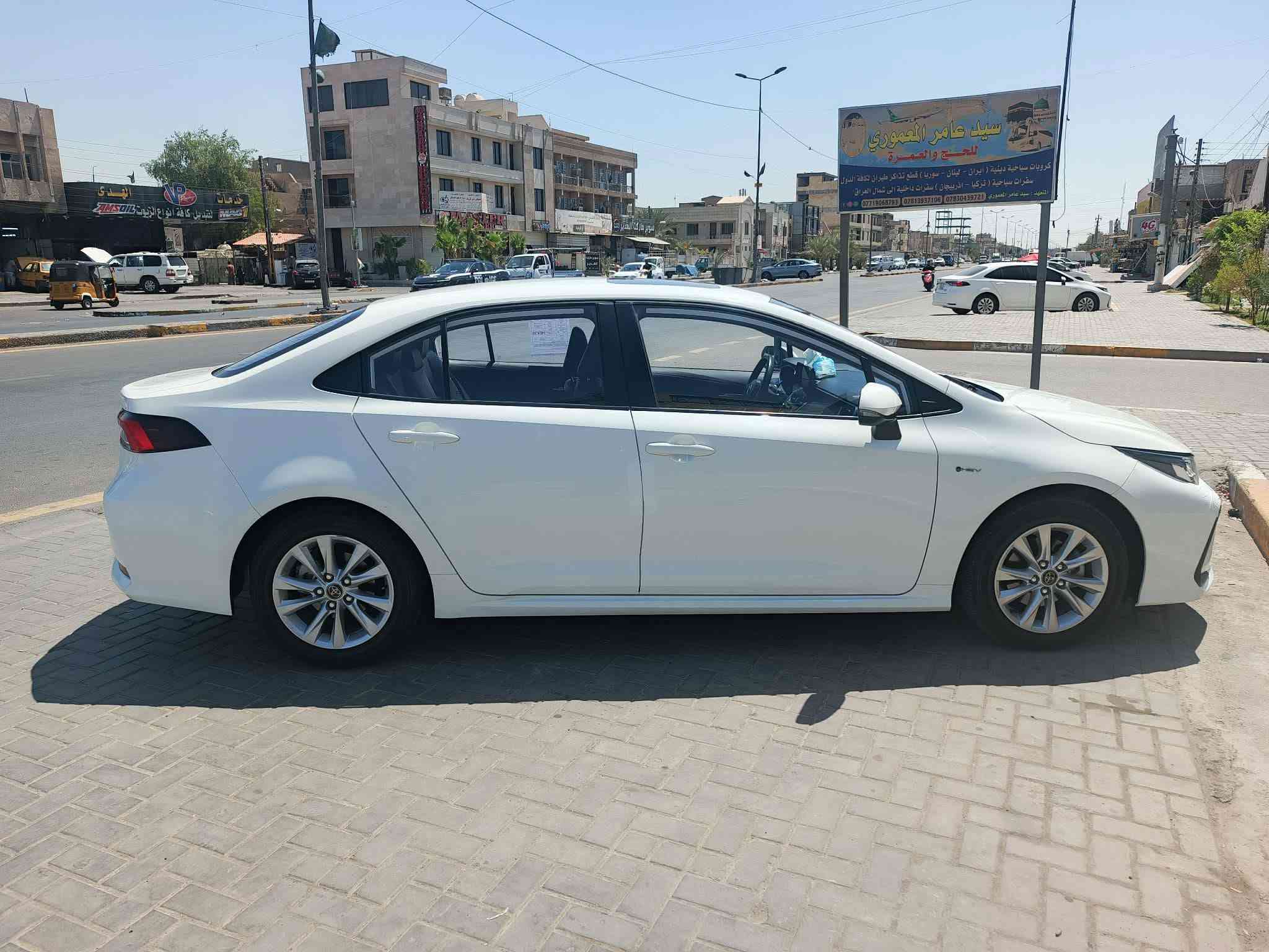 سلام عليكم كورلا موديل 25هايبردشكل خليجي باسمي رقم بغداد ماشيه 16الف وكسور كفاله داخل جلد اسود كشن كهربائي مكاني كربلاء *********** السعر خااااااص
