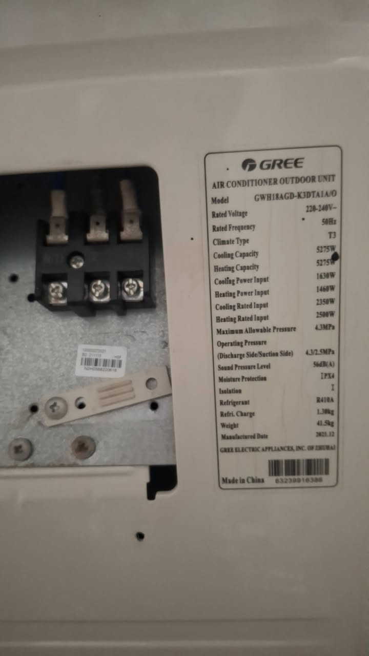 سبلت انفيرتر طن ونص
نوع  GREE  
غاز R410   
شغال نظافه 90%100  
كامل ملحقاته  قاعده +ريمونت +بوري 
سعره 475  العنوان بغداد الامين الثانيه 
 تواصل على رقم واتساب  *********** 
@إشارة
