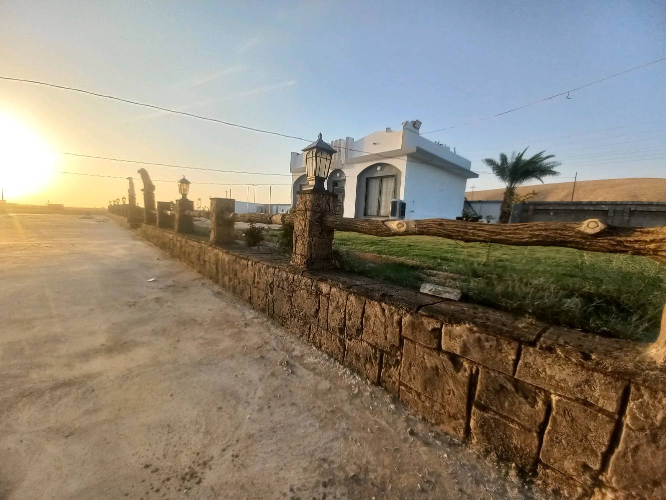 ديكورات حدائق • نافورة • شلال