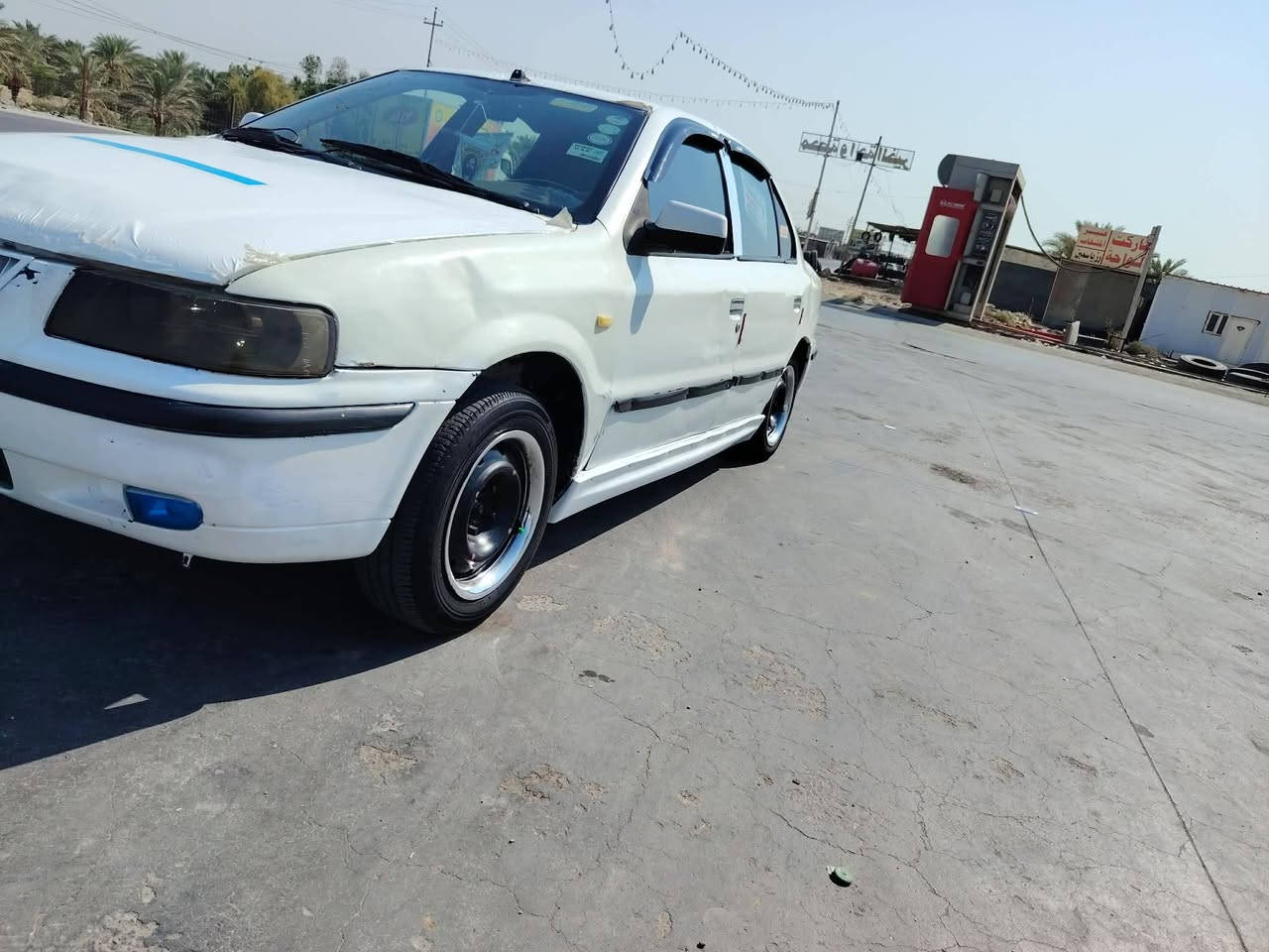 سلام عليكم سماند  11البيع مكينه وكير حويه حدديه جديد ستوني مسويه تخام تاير جديد كرهبيات كاله شغاله  رقم قادسيه بسامين تابريد فقط بس غاز مكفول من ضربه السعر 22وبيه مجال حاك الجيه شراي نتصل وني خادم مكاني نجف ابو صخير ***********وتساب نتصل
