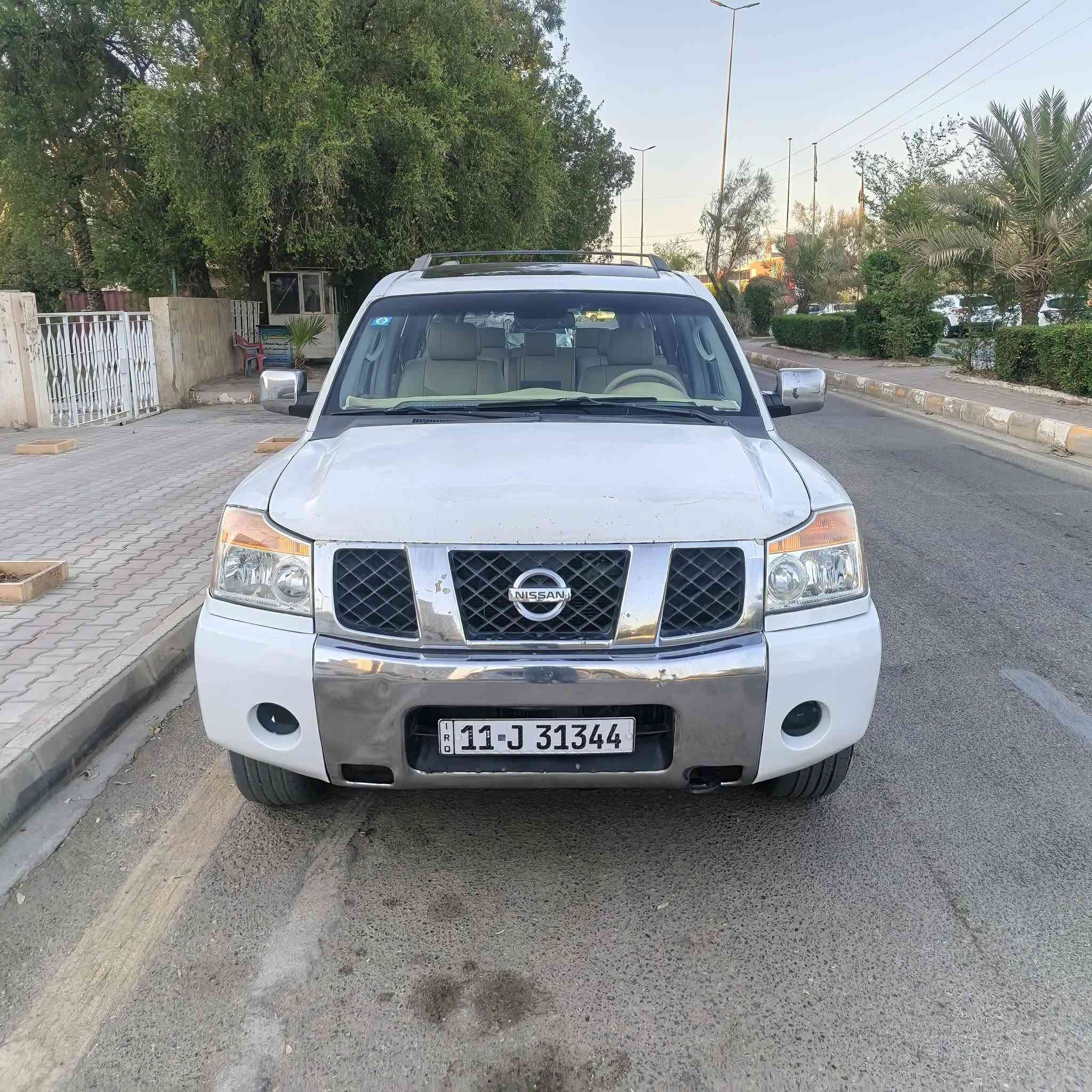 السلام عليكم متاح نيسان ارمادا 2007 خليجي فول مواصفات خليجية تبريد ثلاث قطع ثلج حداديه دوسات كهرباء صندوك كهرباء تحكم شاشة اندروید الجامات الأخيرة كهرباء وكلشي بيها شغال كهربائيات كلهه بحالة ممتازة منظومة غاز ٨٠ لتر سيارة جاهزة وبسمي انكليزي والسنويه لل ٣١ وهزه جديده بيع او مراوس حسب القناعة السعر ٨٧ العنوان محافظة ميسان للاستفسار الاتصال على الرقم ***********
