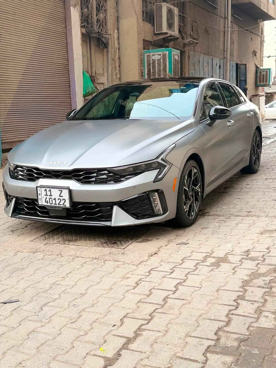 السلام عليكم k5  2025 رصاصي مات للبيع وارد امريكي حادثهه قبغ جنطه مواصفات جي تي لاين فول مواصفات  محرك 2500  تنفس طبيعي ماشيه 24 الف ميل صور الحادث مرفقه السعر 220$ بي مجال بسيط رقم بغداد باسمي تحويل ثاني يوم للاستفسار ***********
