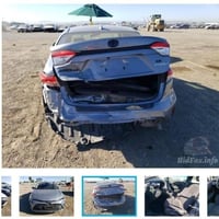 كورلا هايبرد 2023 وارد أمريكي ماشية 94 km السيارة هذا الضرر موضح بدون ...