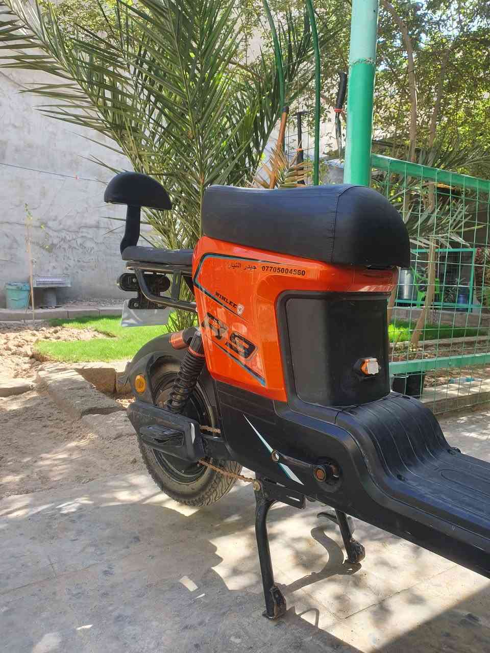 سلام عليكم دراجه حلوه عوزها بطاريات بس كلشي يشتغل بيها 
سعرها 200 وبيها مجال مكاني بصره ابو الخصيب مقابيل صناغية حمدان للأستفسار ***********
