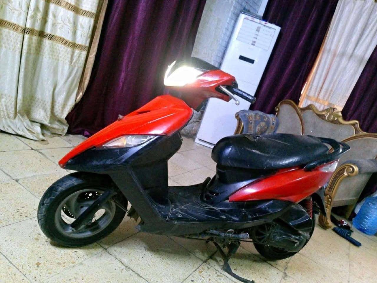 ثعلب. مكس ١٤٠. دراجه حلوه وجانت متروكه امانت الله. دراجه نشطه 
*********** بغداد, العراق
