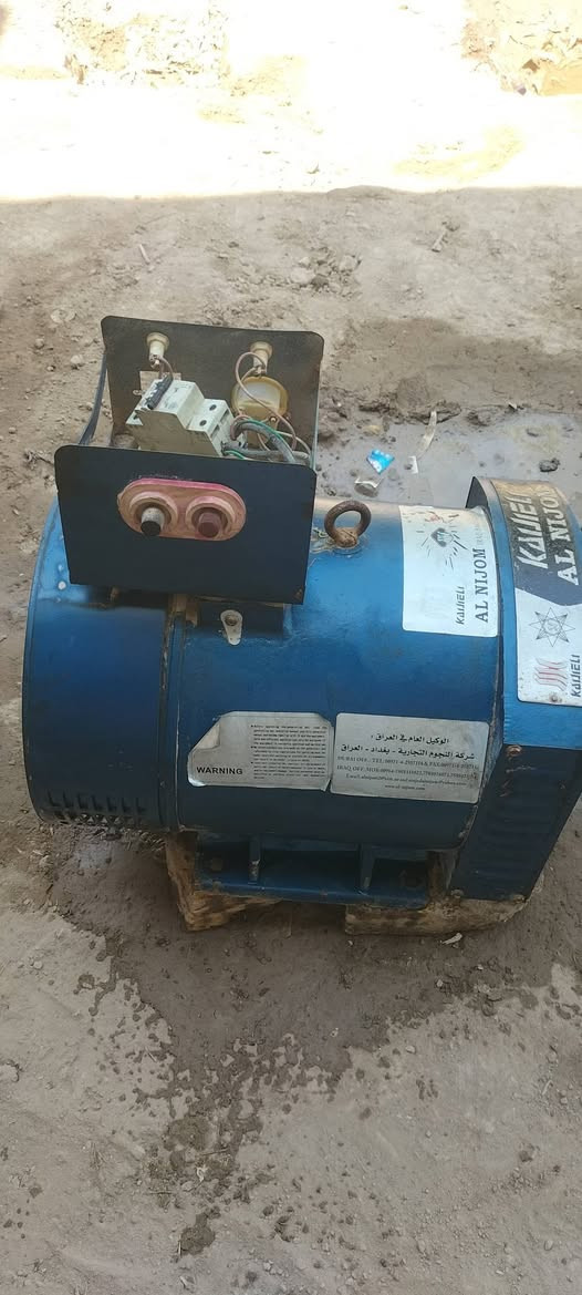 السلام عليكم
مولد 16 حصان توب لاند ابو الكف فلاوين ثقيل 
مع دينمة  12KV
مع سلف تشغيل  
مولد جديد استخدام قليل 

بابل الخميسية 
للاستفسار ***********
