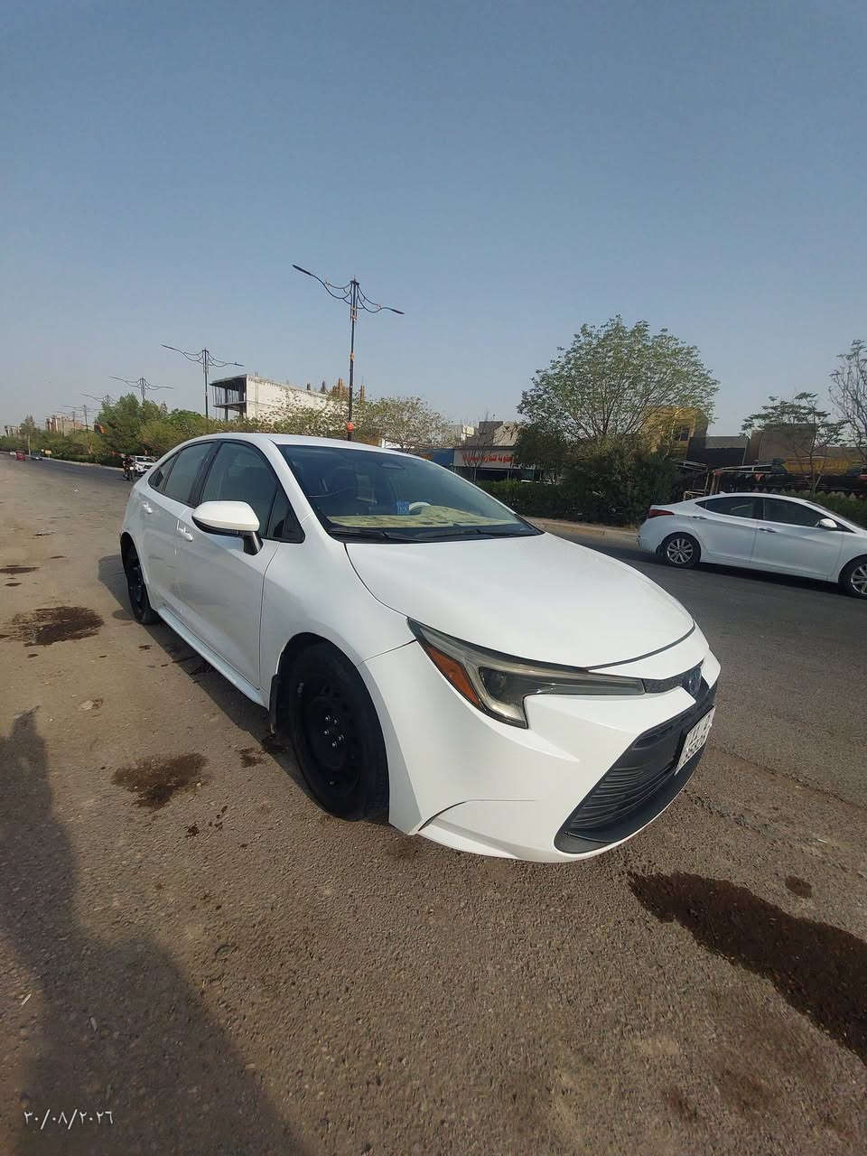 كورلا هايبرد • ٢٠٢٤ • صور حادث