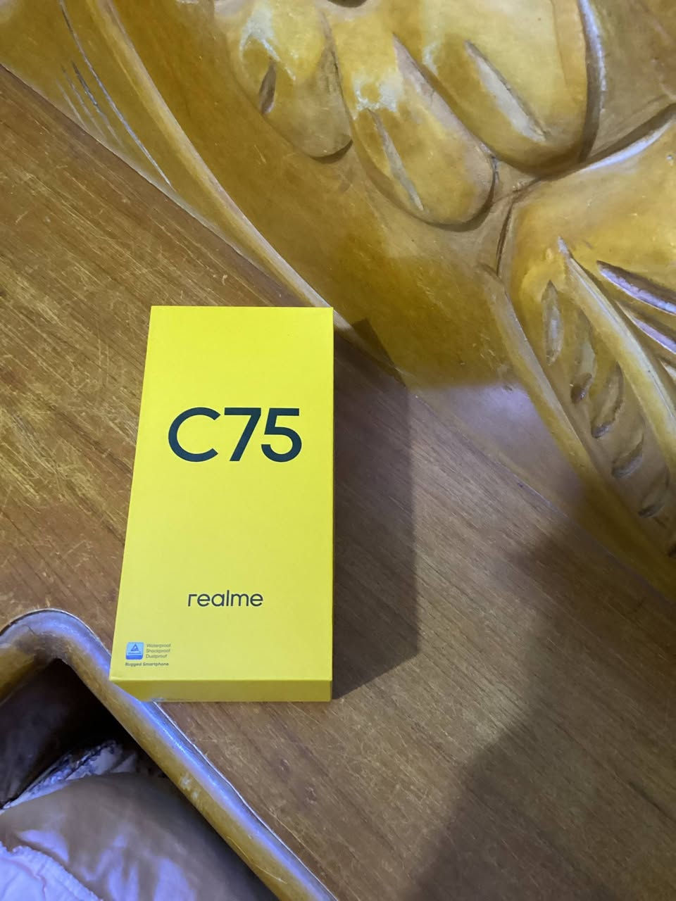 هاتف realme c75
ذاكرة 256
الرام 8
جهاز نضيف مستخدم قليل
بطارية5828
مقاوم للماء والغبار
وبقية المعلومات بلصور 
السعر 175 الف والشراي بخدمته ان شاء الله 
للتواصل ***********
