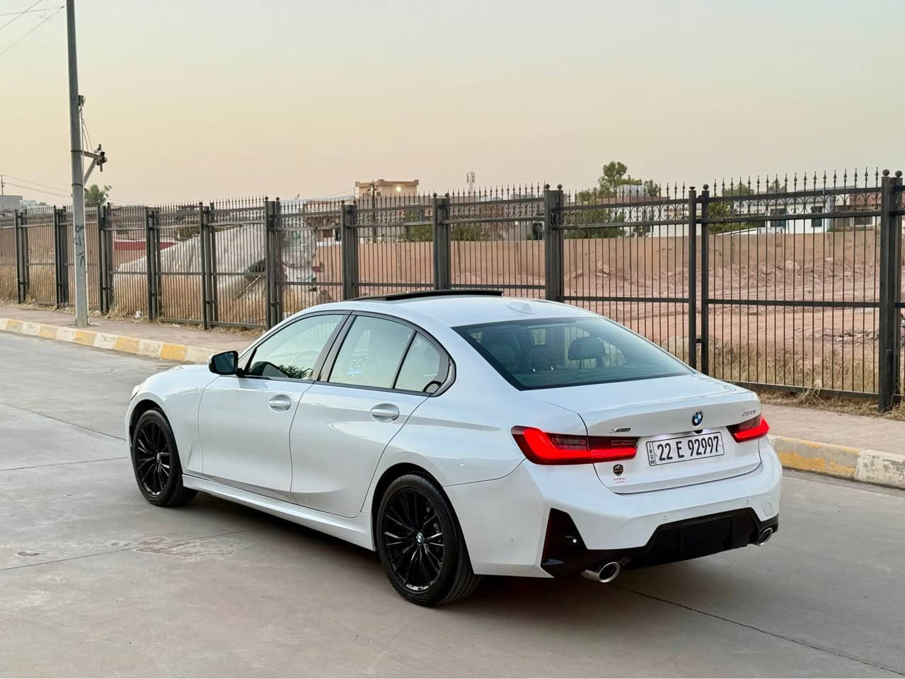 BMW 330i xdrive

موديل 2023 محرك 20 توين توربو
بدي m

السيارة ماشيه 21 الف مايل

بيها قطعة صبغ وقطعة مبدلة بلادي بدون ايرباك بدون دواخل بشرط فحص

السعر 278$ وبيها مجال بسيط
مكان كركوك داخل المدينة

سنوية بسمي شرط تحويل و وكالة

*********** كركوك, العراق
