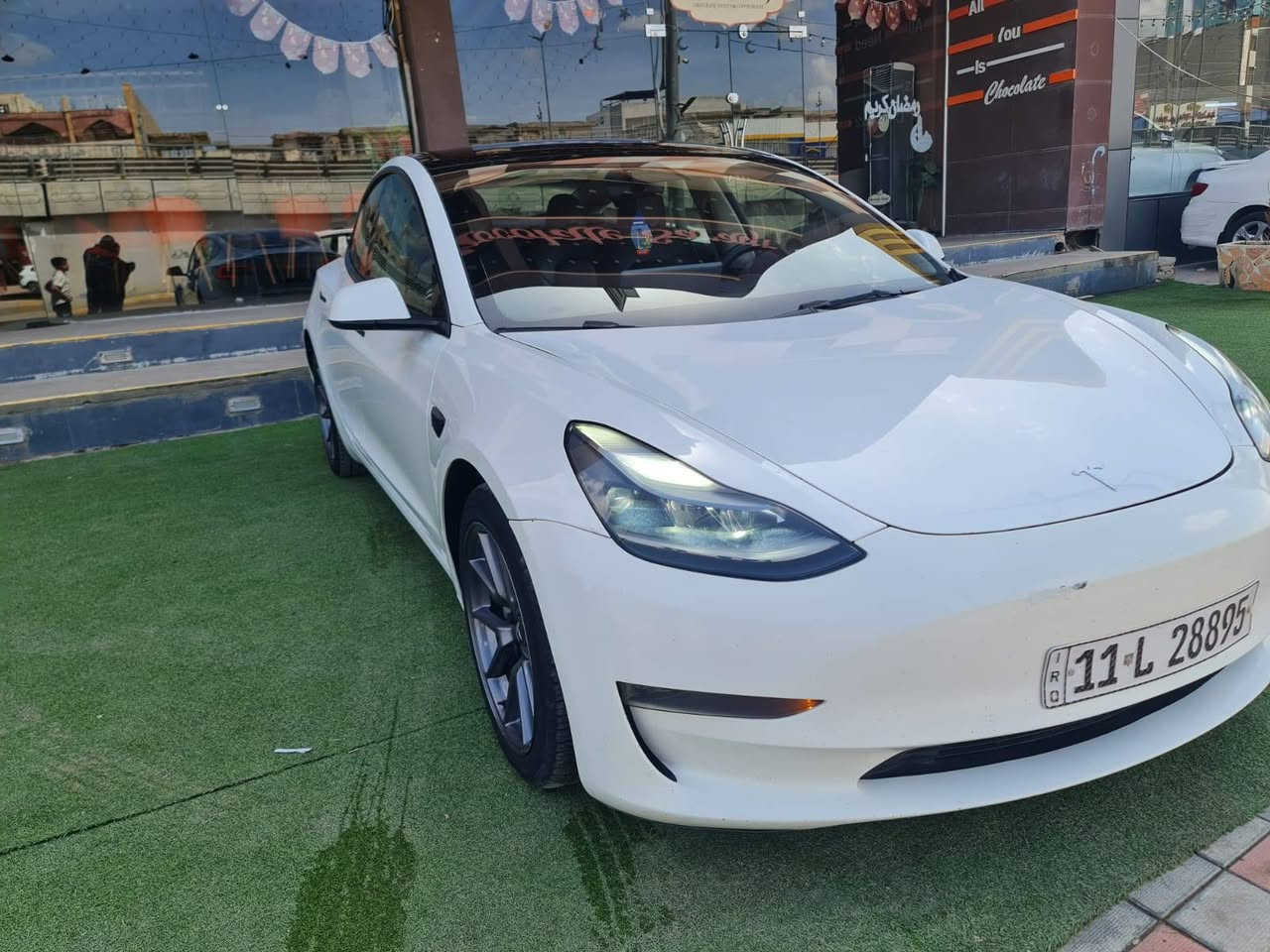 TESLA MODEL 3
إضافة نص
سنه الصنع : 2023
تك ماطور
اون لاين ( اخر تحديث )
حادث ( جاملغ والبنيد مبدلات بلادي نفس الون ايرباكات سليمات )
مواصفات فول
بدون اي عطل ( ماطور بطاريات مكفوله )
رقم بغداد
ا رقم هاتف = ***********
 المكان بغداد ~ البياع
سياره بسمي تحول ثاني يوم
152$وبيها مجال حك الجيه
