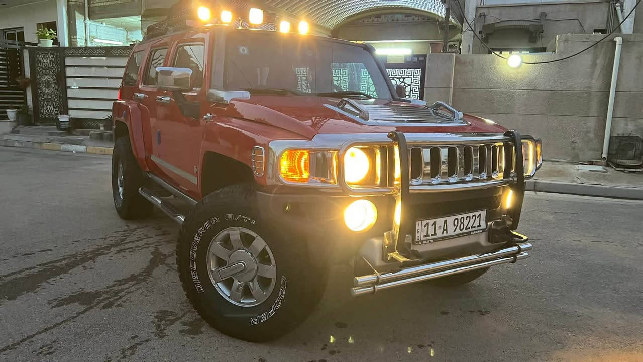 همر فول مواصفات ١/١ مكفولة كفالة عامة حتة من الشخط جاهزة للاخير ع وضعية الشركة ممفتوح بيهة برغي مكاني بغداد ***********
