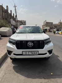 تويوتا برادو 2023 رقم اربيل بأسمي سنويه  سلايد كشنات كهرباء جلد  حساسا...