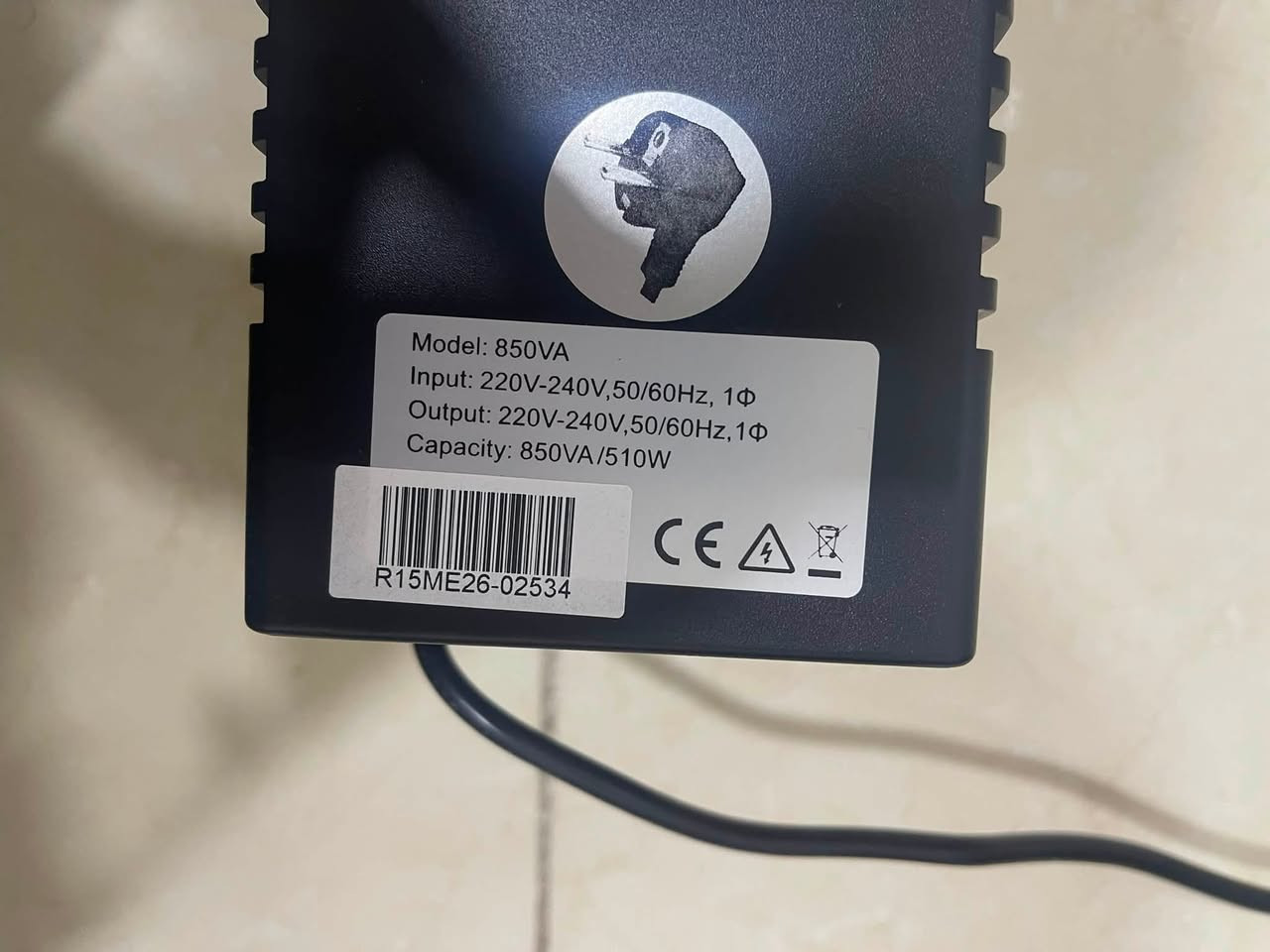 UPS 850va/510w
جديد بل كارتون مستعمل كم يوم ورقة ضمان موجوده 
مكاني دهوك سعره 35 الف قفل 
***********
