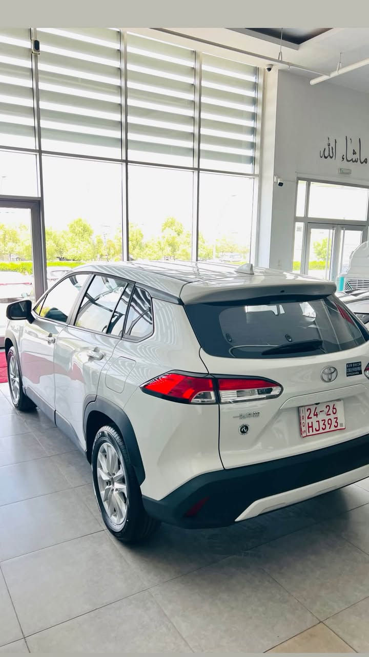 كورولا كروز 2026 COROLLA CROSS
0.km
فـــول مواصــفــات __✅

فتحه سقف 
بصمه تشغيل 
رادار امامي 
تحديد مسار 
ويل كروم 18
مقاعد جلد 
مقعد السائق كهربائي 
حساسات اماميه 
حساسات خلفيه 
اشارات انعطاف جانبيه 
شاشه كبيره ( تدعم نظام ابل ، اندرويد اوتو ) 

للأستفسار مراسله الارقام : ***********
***********
شـركـة نـيـوجـيـرسـي لـتـجارة الـسـيـارات
