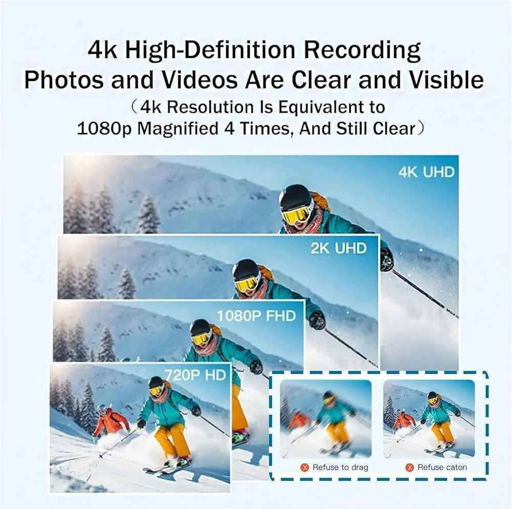 Body Camera 4K
کامێرای وەرزشی جسم
کارتۆن و کامل ئەشیا وەکو نوێ وایە تەنها کارتۆنی کراوەتەوە

بە کوالێتی 4K ڕیکۆرد ئەکات
کەڤەری دەسکی ماتۆڕ و پاسکیلی لەگەلە
کەڤەر ژێر ئاوی لەگەلە
میمۆری 32 گێگای لەگەڵە
ئەپی تایبەتی خۆی هەیە

نرخ:- 60 هەزار (نرخی خۆی 150 هەزارە)
ژ.م:- ***********
گەیاندن هەیە بۆ هەموو شارەکان حلبجة, السليمانية
