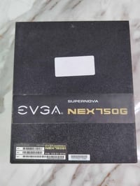 EVGA SuperNOVA NEX750G • ٧٥٠ واط • مستعمل وشغال