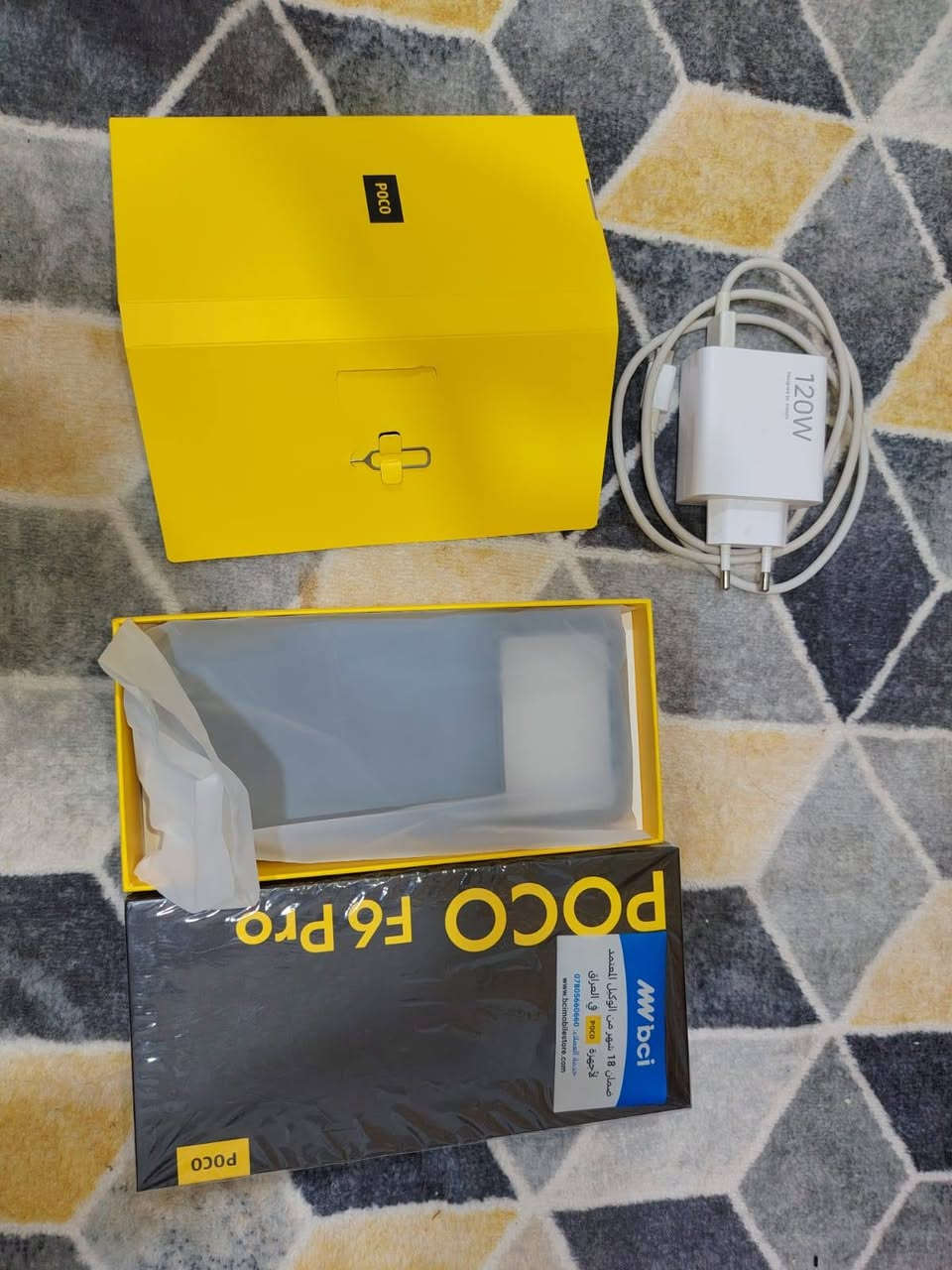 بوكو F6 برو • ٥١٢ جيجابايت • ١٢ جيجا رام