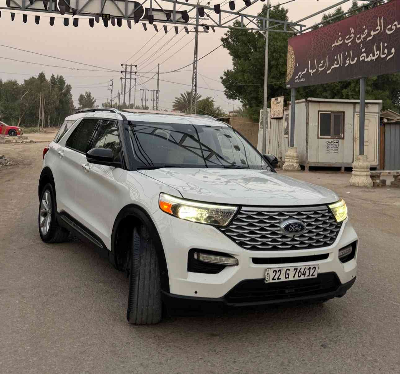 فورد اكسبلورر بلاتينيوم 2021 سته سلندر  v6 3.0L
ماشيه 37 الف ميل 

وارد امريكي بدون حادث صار بيها حادث بل عراق جاملغ خلفي صبغ 

رقم اربيل تريد تحويل تريد وكاله 

البلاتينيوم معروفه مواصفاتها اعلى فئه بالاكسبلورر 

المواصفات الخارجيه

خمسه كامره 

حساسات امامي وخلفي وجانبي 

رادار امامي وجانبي وخلفي 

تحديد مسار 

قياده شبه اليه

نزول منحدارات 

فور ويل

5 وضعيات قياده اقتصادي طبيعي سبورت ثلج طين 

اوتو ستوب 

اوتو بارك 

اوتو بريك 

اوتو هولد  

هاند بريك كهرباء 

ستيرن كهرباء 

لايت امامي كهربائي ماطور ويه الستيرن 

المري الجانبيه كهرباء 

اناره ترحيب بالمري وبالدوسه 

المواصفات الداخليه 

شاشه كبيره ابل كار بلي انرويد اوتو 

كشنات جلد 

كشنات تدفئه وتبريد ومساج 

كشنات السبعه راكب كهرباء 

بردات خلفيه 

كشنات اماميه خزن ميموري 

المري جانبيه والووسطه اوتو دم معتمه 

مواصفات كامله مابيها اي شي نقص 

مكفوله كير ومحرك وتبريد 

كشرها وداخلها جدا نضيف 

تخم تاير برجستون ياباني جديد 

سياره مال جنايه 

اخواني رجائا هذي السياره بلاتينيوم لحد يقارنها اباقي السيارات وجديده جدا وحادثها كلش بسيط 

مكان السياره بابل  

السعر  248 وبيها مجال وماكو هيج سعر بس مسعجل  

للاستفسار الاتصال على الرقم ***********
