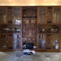 مكتبة وبوفية صاج عرض ٣ متر و ٢٠ سم العنوان الحارثيه اتصال وتساب 077096...
