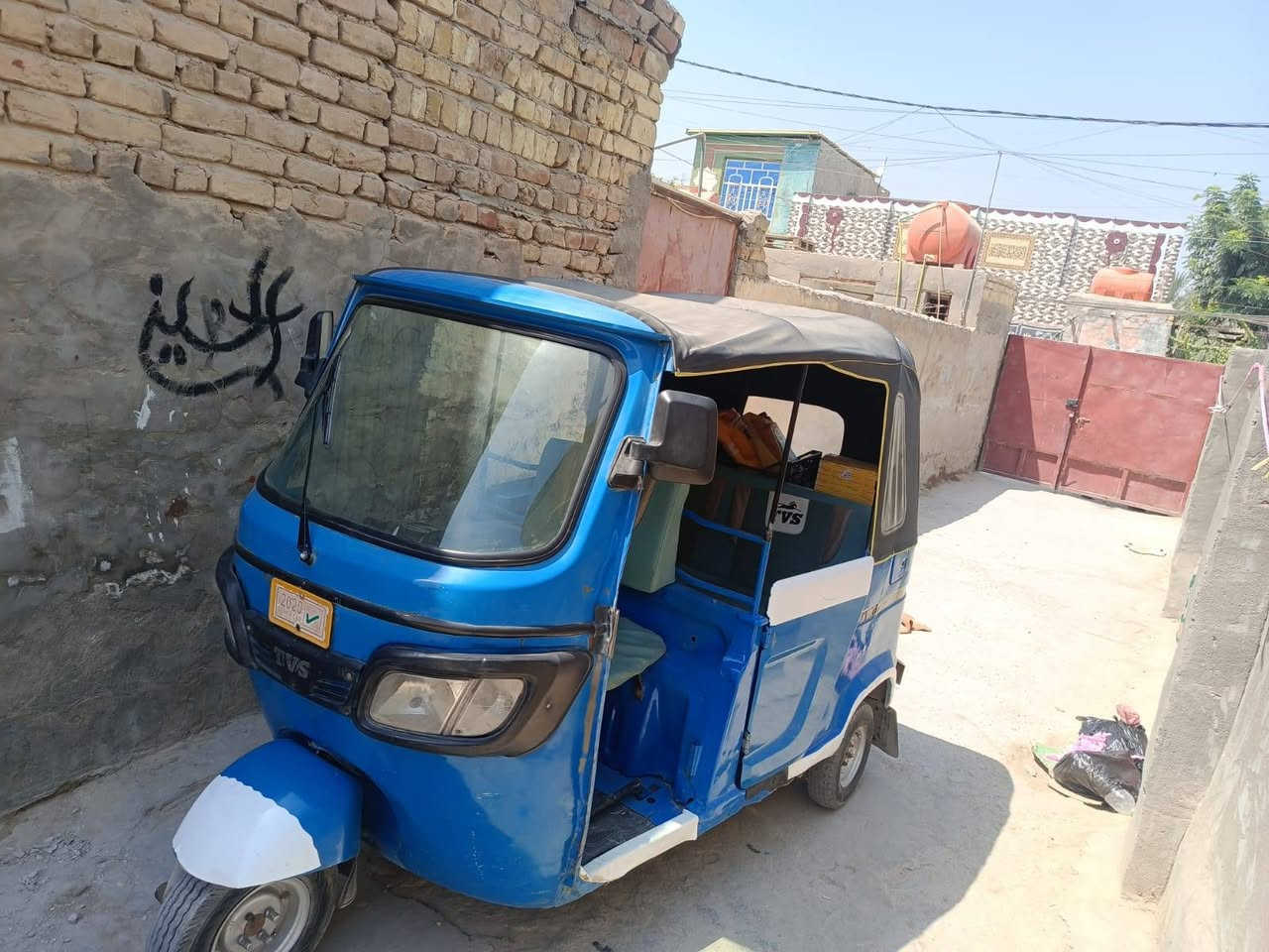 تكتك للبيع تفي اس موديل 2020 رقم وسنويه رقم انكلزي جديد محرك جديد موديل 2025  نضيف كهربائات جديده شغاله كبل للشارع السعر 5 مليون ***********
