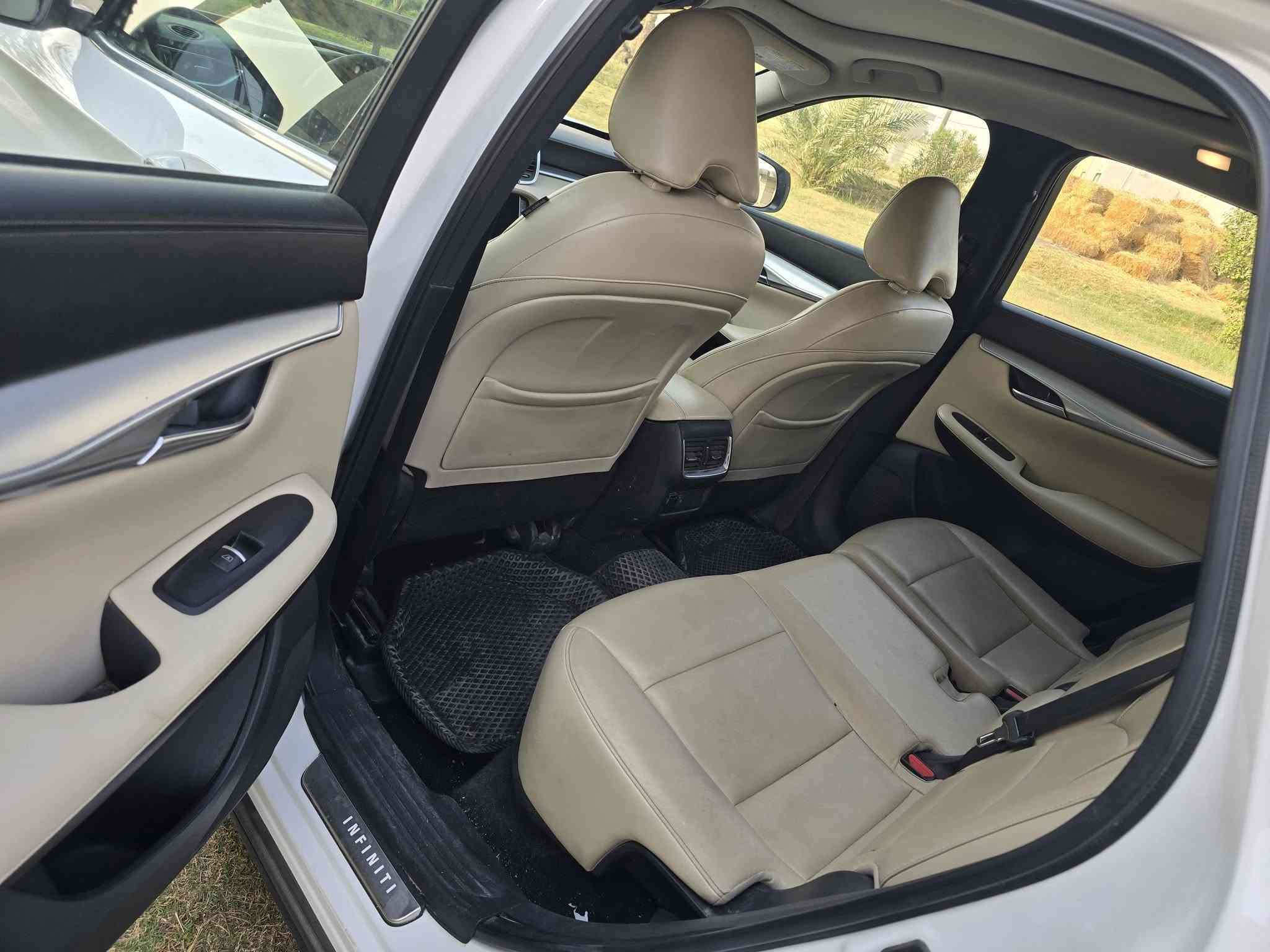 انفنتي 2019 QX50 فول ضرر جاملق وصبغ البنيد رقم بغداد نكليزي هزه جديده المواصفات : محرك vc turbo فول  بسعة 2.0  سريعة ونشطة جدا سلايت كبير بنوراماشاشة 8 انج عدد 2مرايا النقطة العمية + مري قلاب  كامرات  التشغيل عن بعد+تشغيل التبريد حسب حرارة الجو البصمة الكراسي كهربائية نظام صوتي Bose من اقوه الانظمه الصوتيه انارة زنون بالكامل الناصي والعالي والبلوجكتر كلهة شركة بدون اضافات بك لايت لد بالكامل
الصندوك كهربائي شفط كير طيارة كهربائي
ستيرن كهرباء+تدفئة مقاعد تدفئة
كراسي كهرباء تبريد قطعتين مناخ منفصل
ويل حجم ١٩ مع تخم تاير جديد حساس اطارات حساسات امامي خلفي
رادار مع توقف تلقائي مانع حوادث امامي وخلفي اوتو هولد سايد بريك بصمة  درايف مود ٤ وضعيات ماوس تحكم بالشاشة الكبيرة للخارطة  ميموري ذاكرة خزن للسائق
مقاعد جلد ايرباك عدد ٨ قيادة ذاتيه لمن تفعل وضعية لكروس دشبول +ابواب جميعها جلد ومطرز ماشية ٧٢الف كيلو السعر ١٩٠ للبيع او للمراوس عنواني قرب سجن ابي غريب رقمي ***********
