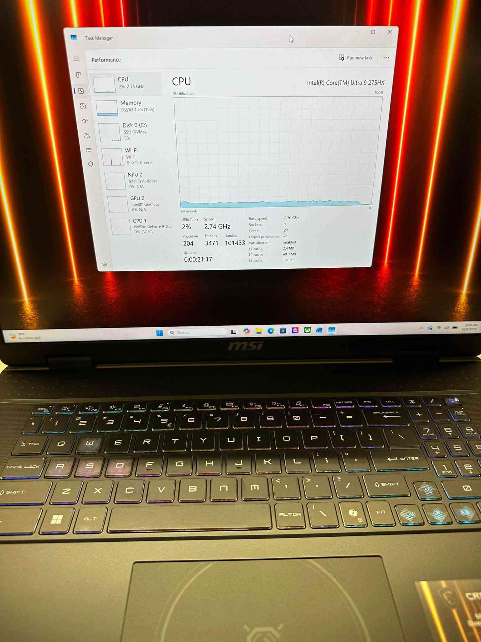 كروسهاير ١٨ • RTX ٥٠٧٠ • ٦٤GB DDR5