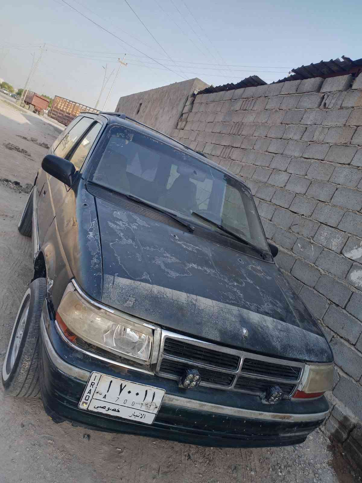 سلام عليكم اخواني
سياره للبيع او مراوس النوع دوج كلايزر موديل 1993 تحويل مباشر
سياره عضمته حلوه مابيها اي نقص كهربائيات كامله تخم تاير
 سياره بلاديه فول رقمها انبار عطلها كيرها كايم ميكانيكي سعرها 30 بيها مجال // مكان الفلوجه شارع 60

***********  / واتساب اتصال ماسنجر متواجد

