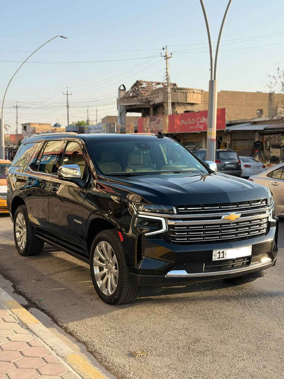 على بركة الله 
تاهو 2023 
برايمر اعلى فئة 
لون اسود 
رقم بغداد مشروع وطني 
وتحويل مباشر 
ماشية 77 الف فقط 
مكان السياره الرمادي 
السعر 477 وبيها مجال 
***********
