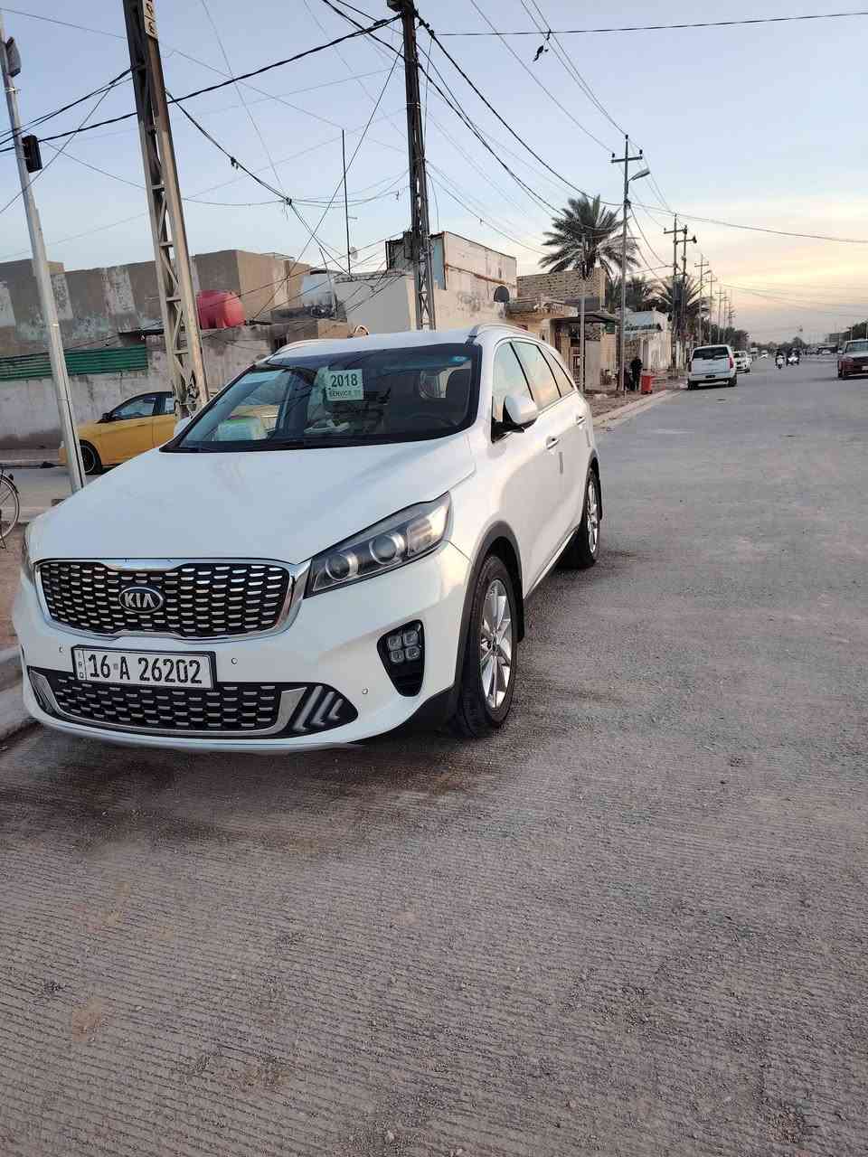 سلام عليكم
سورنتو موديل 2018 خليجي
رقم قادسية تحويل ثاني يوم  بصمه وكامره 
حساسات السياره فول ما عده البنرامه 
تخم تأيرات جديد 
صدر جديد
امامي وخلفي 
ترحيب ذكي أبواب
ومواصفات الخليجي معروفه 
صور السونار  موجوده
السيارة بيه حالوب ناعم بالبنيد والقماره وبيه بلجنطه شويه صبخ 
السعر 195  موديل 2018 خليجي
مكاني ديوانيه 
الاتصال ***********
