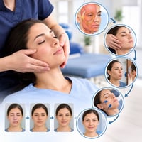 🧠✨ بعد التهاب العصب السابع… العلاج الطبيعي يساعد على استعادة حركة وتنا...