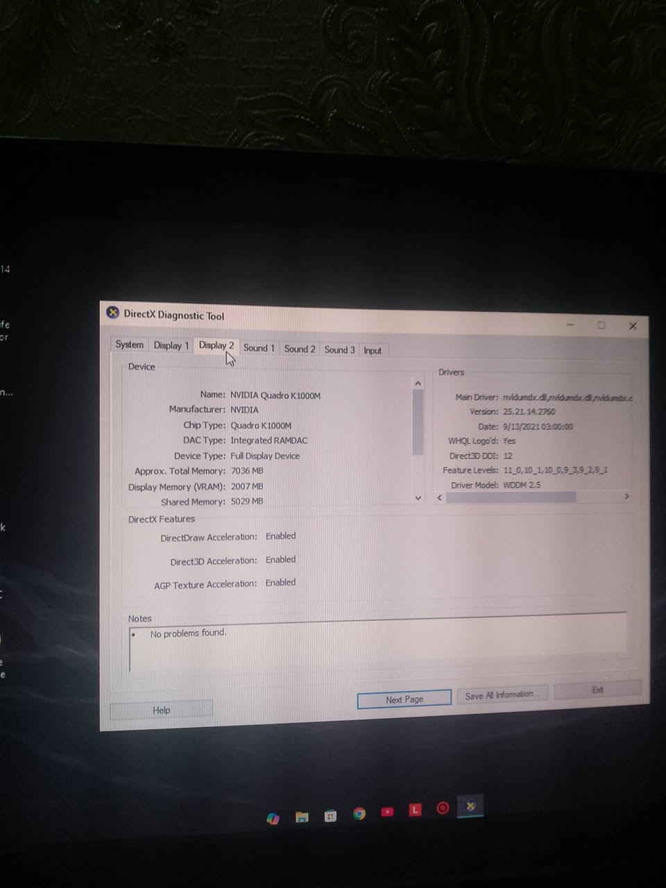 لينوفو W530 • i7-3740QM • نڤيديا Quadro K1000M