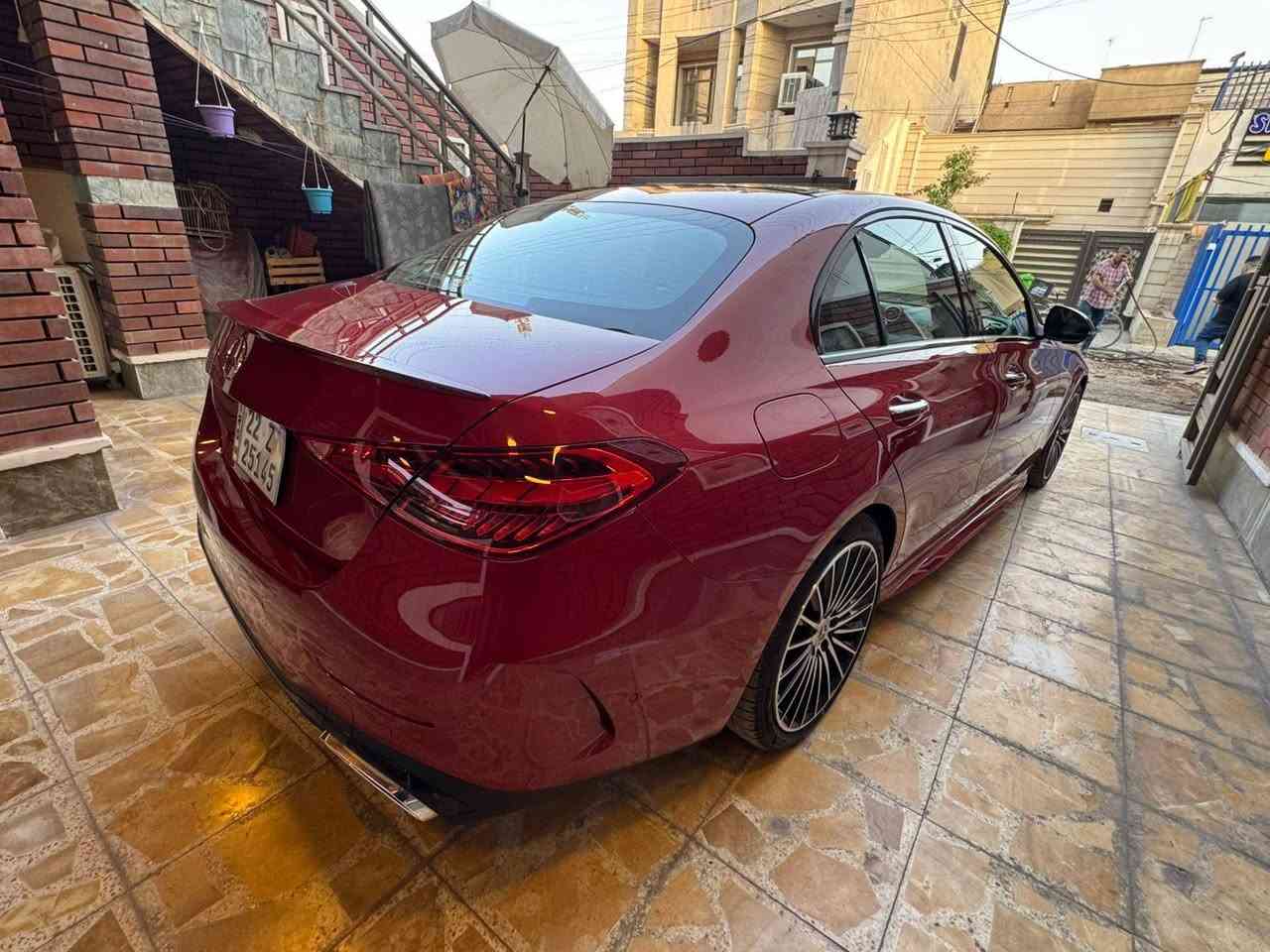 🔥 للبيع مرسيدس C300 AMG Black Edition 🔥

🚘 Mercedes-Benz C300 – AMG Black Edition
✨ لون أحمر ماروني مميز وفخم
📍 واردة أمريكي – أربيل
🔢 مرقمة أربيل باسمي
🛣️ العداد: 14,000 ميل فقط

💎 المواصفات:
• AMG Black Edition / AMG Body Kit
• كاميرات 360°
• نظام صوت Burmester الفاخر 🎵
• سقف Panoramic
• إضاءة داخلية Ambient Lighting
• شاشة ونظام MBUX
• مقاعد كهربائية وذاكرة
• Keyless Entry / تشغيل بصمة
• Apple CarPlay & Android Auto
• حساسات أمامية وخلفية
• مثبت سرعة
• Blind Spot Assist
• Lane Assist
• أنظمة أمان ومساعدة السائق
• جميع الإيربكات سليمة وأصلية ✅
• السيارة داخلة بدون حادث
• الصبغ صفحة كاملة في أمريكا
• نظافة عالية جداً وحالة مميزة

🔥 سيارة فخمة، رياضية، ومواصفات كاملة، واللون الماروني يعطيها حضور مختلف تماماً.

💰 السعر: 339 ورقة

📍 العنوان: بغداد الدورة ابو الطيارة 
📞 للاستفسار: *********** بغداد, العراق
