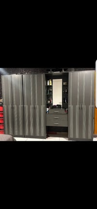 غرفه نوم رصاصيه • كنتور ٦ أبواب • سرير نفرين