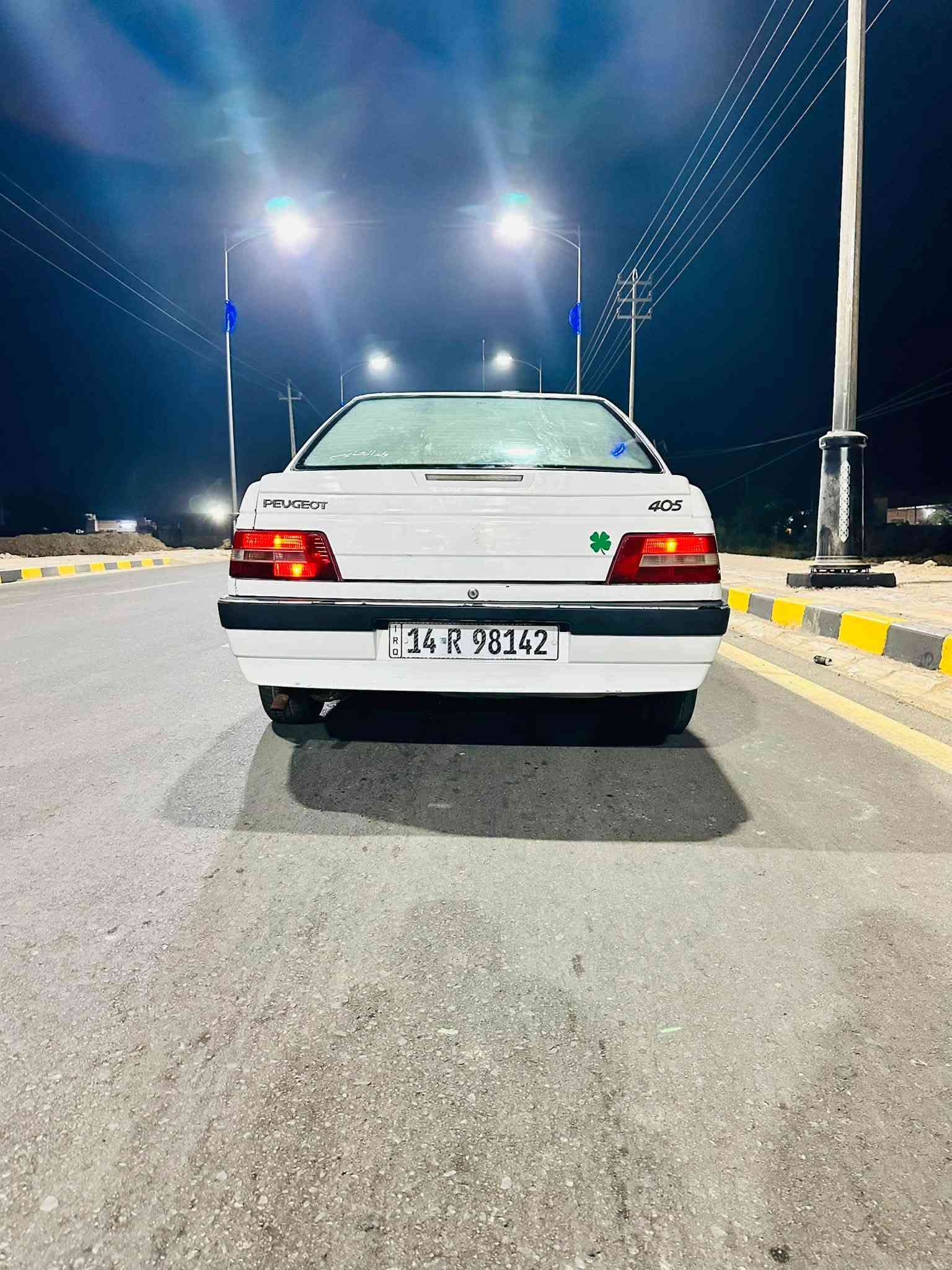 بيجو 405 • كفاله مكينه وكير • ارقام نكليزي
