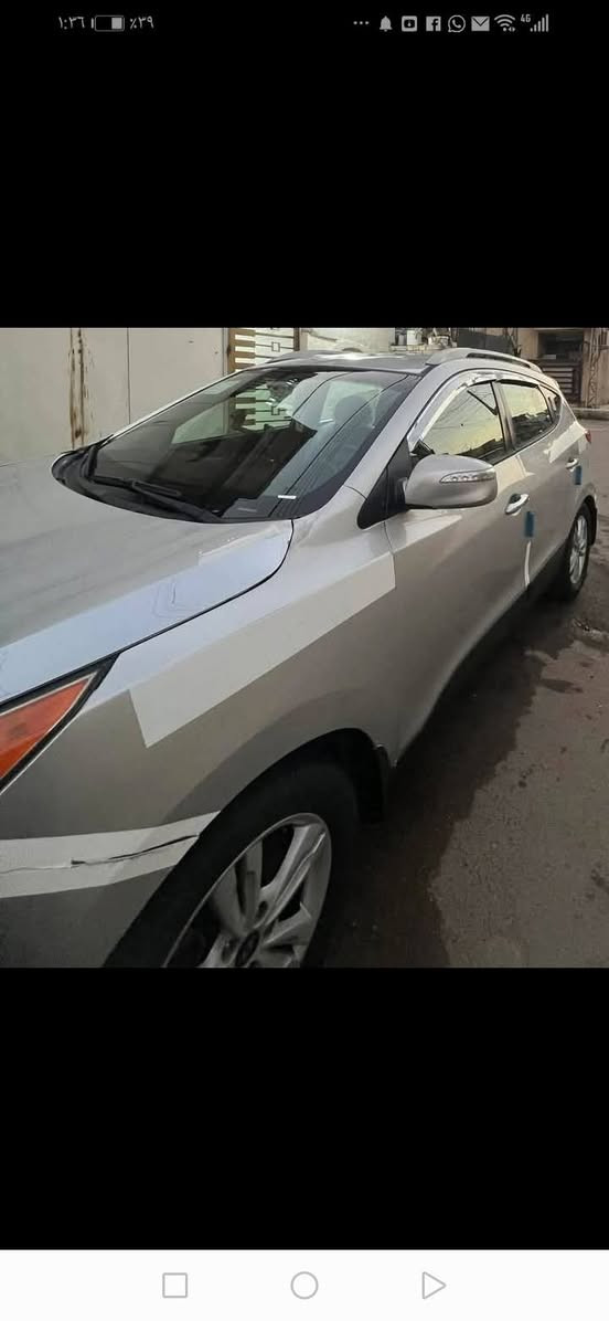 عندي توسان ٢٠١٣ محرك ٢٤٠٠ دوش وارد ضرر بسيط بدايه خشم البنيد ومعدل نفسه صبغ بيها ٤ قطع رش فقط قليل حالوب سيارة ليبل واحد تحكم اربع جهات كشن جلد تدفئة كشنات نظام Eco سايد برك قدم نظام مانع انزلاق حداديه جيده منظومه وقود جديده اطارات جيده منظومه تبريد جديده بأسمي رقم بغداد انكليزي للبيع او  مراوس  السعر ١١٠ وبيه مجال الاتصال ***********
