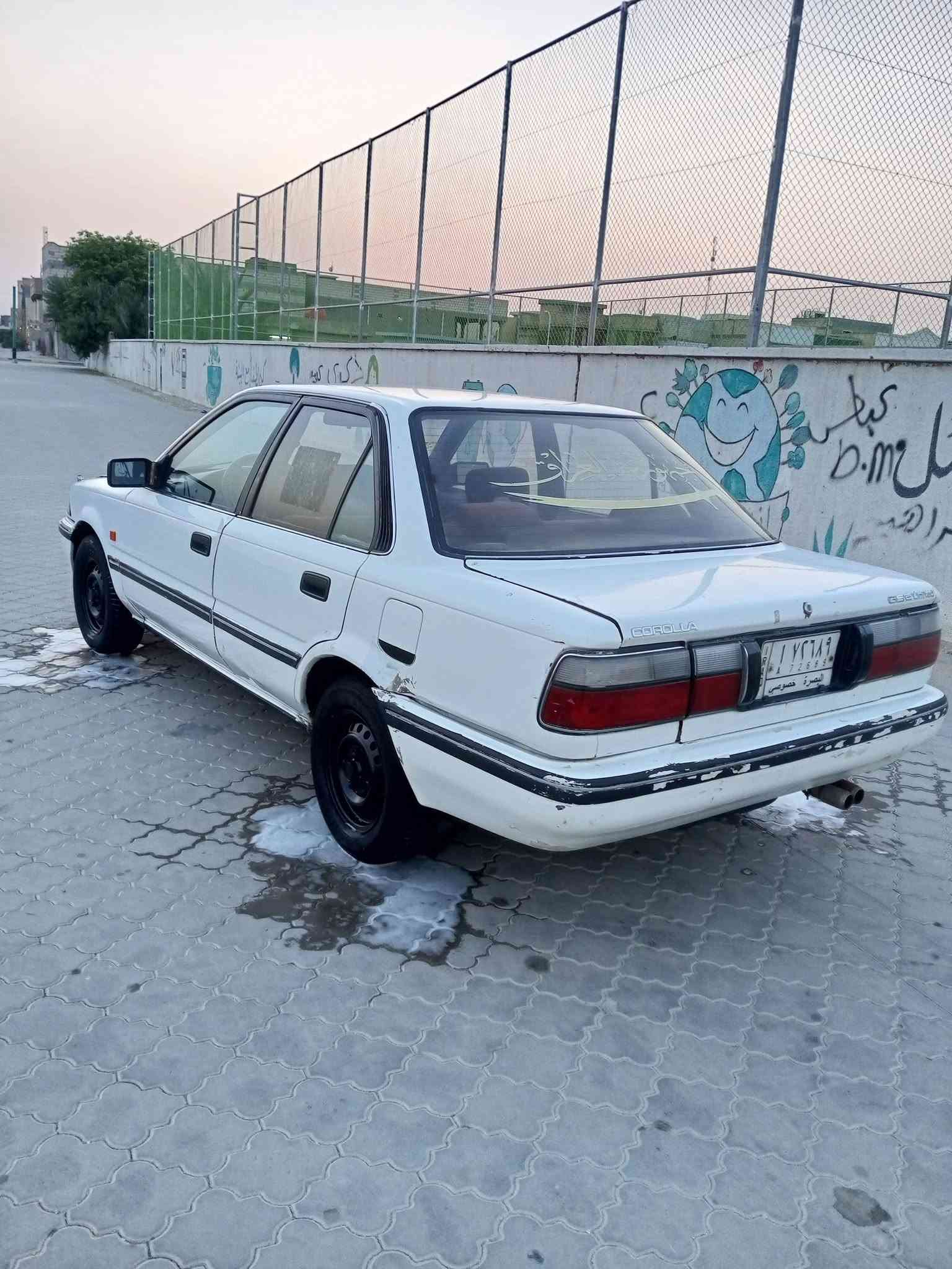 السلام عليكم سياره كورولا موديل 91 كفاله من الكص ونقل جثه والضربة والصوتيات مكينه كير جدد سياره جاهزه وحلوه رقم بصره اليف مشروع وطني تحويل مباشر تخم تاير جديد سعر 38 وبيها مجال للشراي مكان السياره البصره شراي يتصل ***********

