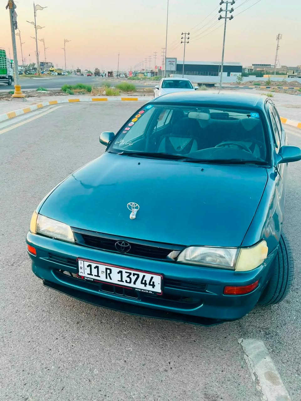 سلام عليكم
كورلا موديل ٩٤ محور للبيع 

رقم بغداد جديد 

هزة وفحص جديد 

السيارة بأسمي تحويل مباشر 

كير محرك مكفول 

حدادية مكفول

تبريد ثلج 

ترايها ومشيها ناعم خير من الله 

كهربائيات كلها شغاله 

زوج تاير جديد 

السيارة صبغ عام 

مي راديتر اخضر دهن المحرك جديد اصلي 

السعر ٤٦ وبيها مجال 

مكان السيارة واسط الصويرة 

***********
