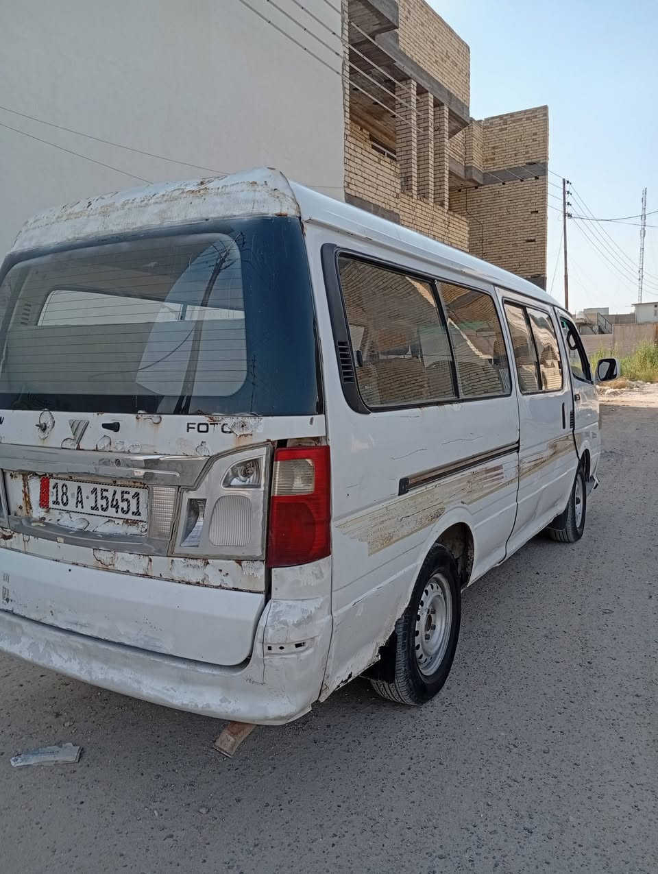 السلام عليكم فتون للبيع موديل 9السيارة جاهزه خير من الله مكينه كير اكسل كله جديد مصفرة هيئة وغرامات السيارة بأسمي سنويه للثلاثين رقم انكليزي بابل السعر 38وبيها مجال المكان بغداد البياع الرقم ***********
