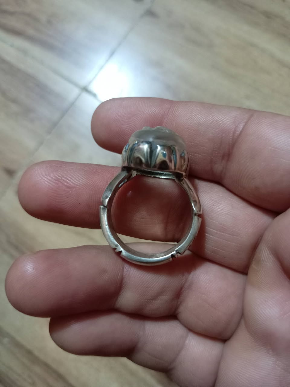 يا الله در قديم منقوش  القياس 24 25 بصياغه يدويه ثقيله ***********
