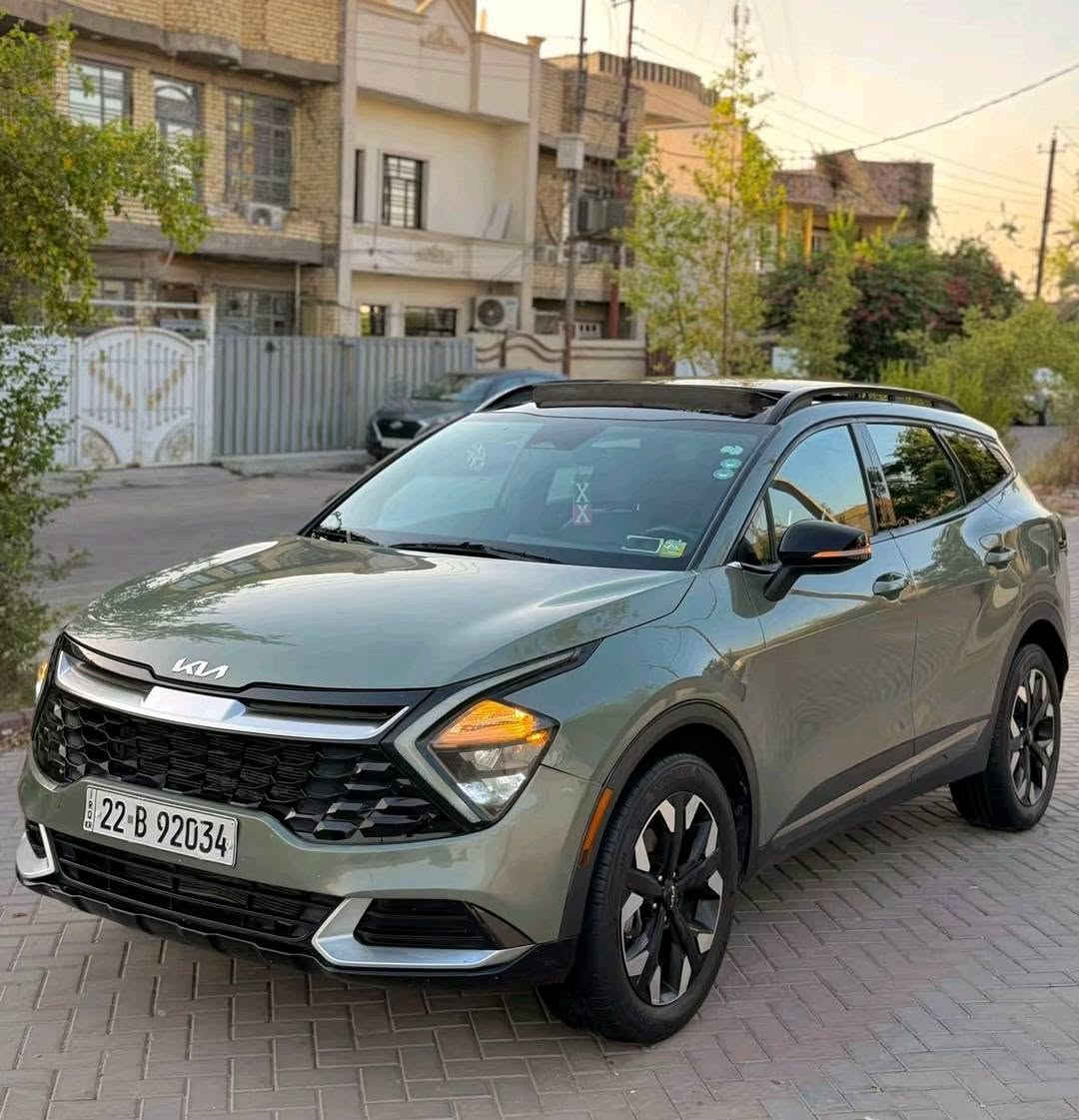 يآ سبورتج 2023 ✔️ لون زيتوني  أعلىٰ فئه موآصفآت 💚 الفئه العاليه
جديده بمعنى الكلآم وارد امريكي 
دخلت من امريكا بيها  طرف حافه بنيد 

الموآصفآت :
بصمه ، تشغيل ، أبوآب ، صندوق ،
بآنورامآ ، طكتين ، تشغيل عن بعد 
جنطه كهرباء بصمه 
كشنآت جلد فول ، دوآخل صاج فايبر
سستم صوت سماعات 🔊 هآرمن كآردن ،
فول كشنآت VIP بقلاوه جلد كهرباء USB تتفئه كشنآت ، شآشه دچتل سينمآئي متصل دشبول كامل ، أنآره داخليه متغيره الألوآن ، دوسآت ملون
بچم العريض X , هاند بريك بصمه ، مانع انزلآق
دكمه أوتو هولد ، اوتو ستوب ، درآيڤ مود ، دكمه حساسات ، دكمه الكامرآت , دكمه فورويل المرغوب
قطعتين تبريد منفصل ، 
تبريد بيآنو لمس وفول تحكم بيانو شاشه 
دكمه مانع أنحدآر ، شحن لآسلكي للفون📱
رآدار أمامي ، رآدار جانبي ، رآدار خلفي ،
تحديد مسآر ، سيآقه ذآتيه ، خطوط الشارع 
توقف ذآتي أمامي ، توقف خلفي ذآتي ، 
ويل كب گروم 🛞 ، 4 عدسآت زنون عالي ناصي
حسآسات خلفيه ، كامره أماميه ، كامره خلفيه ، 
بك لايتآت لدات ، اشارات مري ، نظام ترحيب يدات
محرك 2500 المرغوب ،
فول تحكم ستيرن دعآيه ، 
أنآره دآخليه لمس ثلجيه ،
فول نيكلات ،
السعر 180 تواصل واتساب ***********

