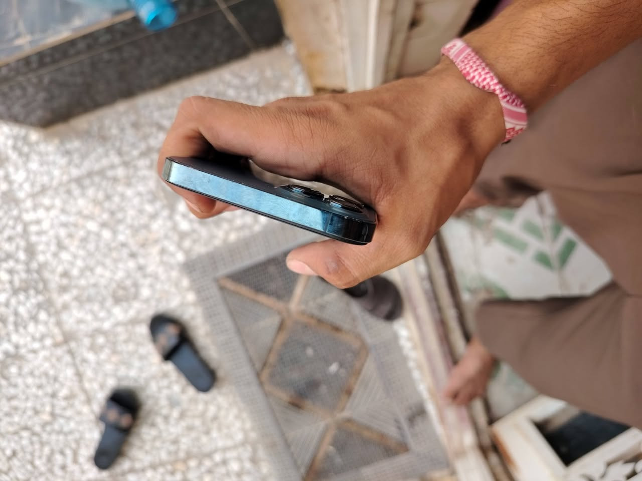 سلام عليكم ايفون 12برو ماكس 
مبدل شاشه وبطاريه اصليات باقي كله شغال
سعر340بيع مستعجل مكاني نجف
اتصل***********
