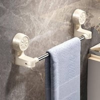 حامل متعدد الاستخدامات بمضخات شفط قوية ✨ تركيب سهل بدون حفر أو تخريم 📏...