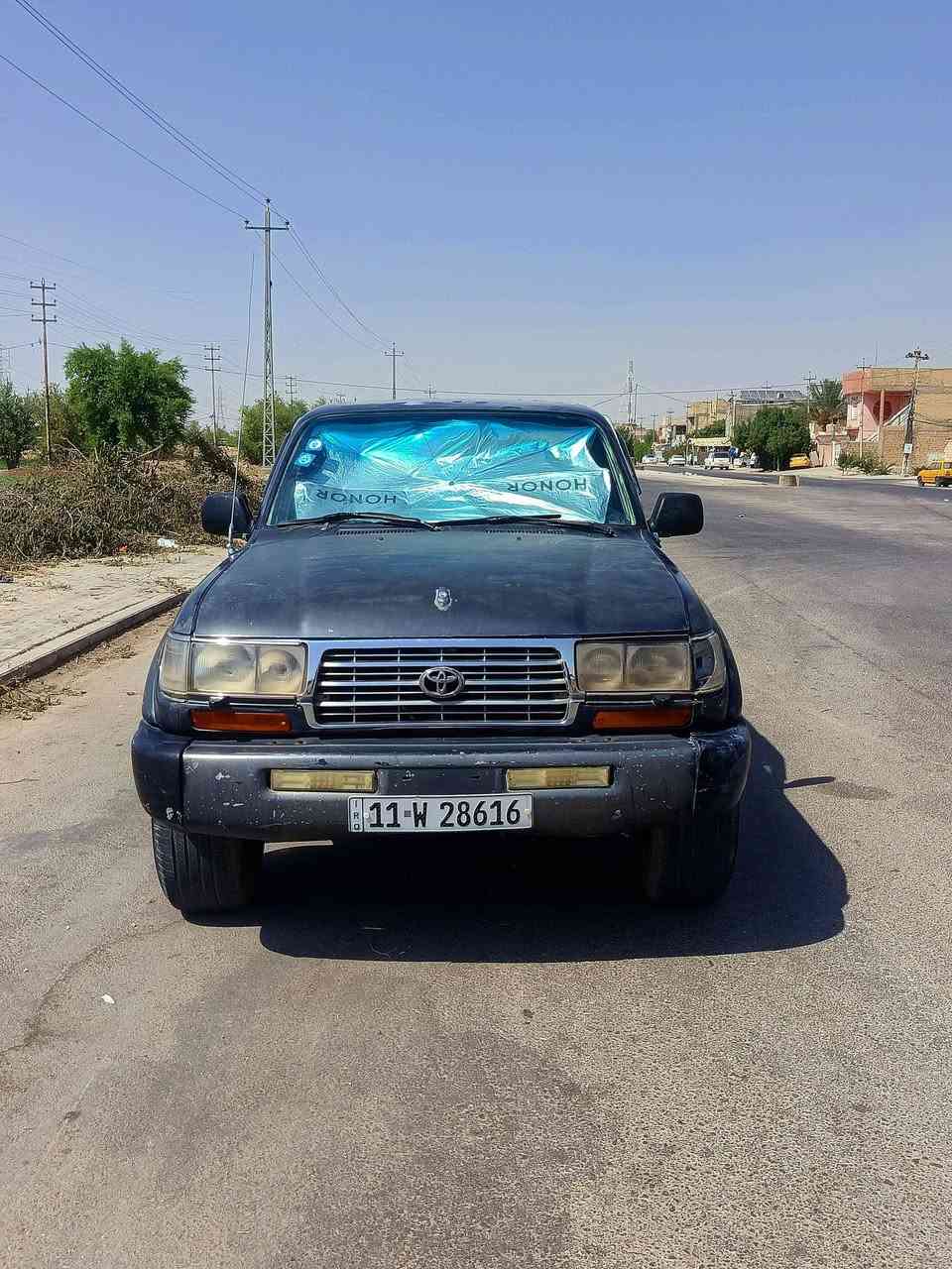 السلام عليكم لاندكروزر ستيشن موديل 1995 گير ومكينه وحداديه مقفوله اوتوماتيك رقم بغداد اصوليه سعر 70 وبي مجال عنواني نجف الاشرف***********
